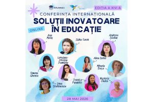 Conferința internațională online „Soluții inovatoare în educație”, ediția a XIV-a, 28 mai 2026